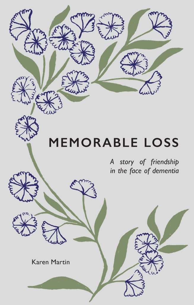 Memorable Loss book cover by Karen Martin